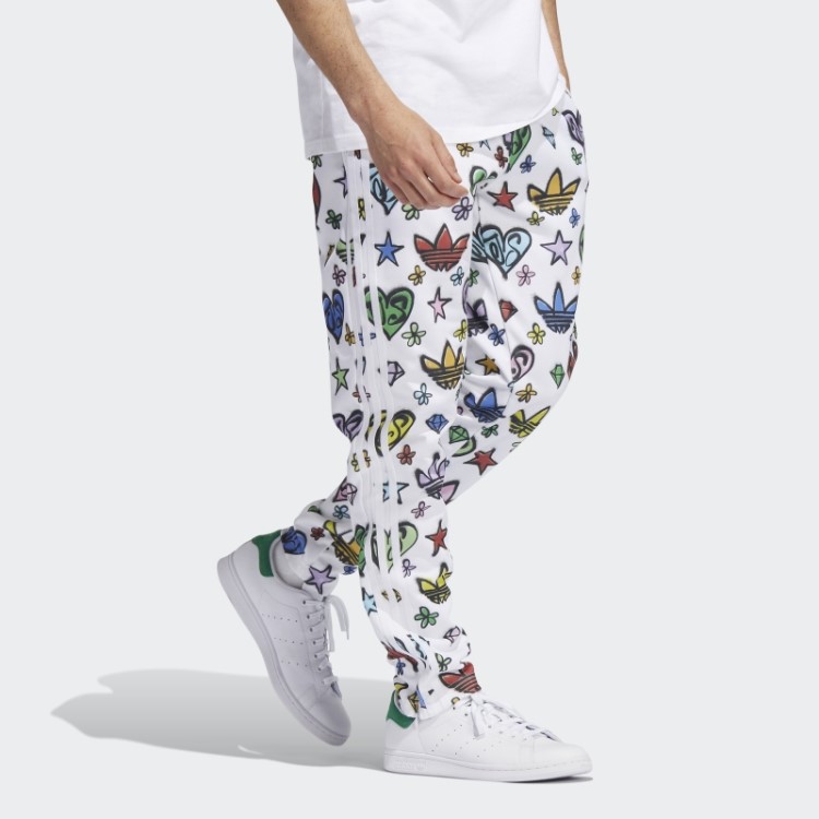 Calça Branca Jeremy Scott Monogram Firebird (gênero Neutro) Adidas