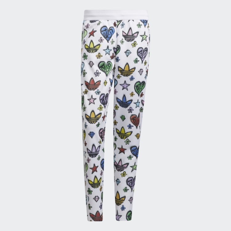 Calça Branca Jeremy Scott Monogram Firebird (gênero Neutro) Adidas