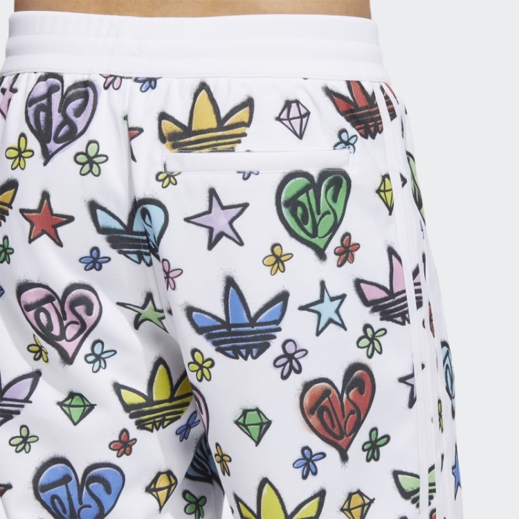 Calça Branca Jeremy Scott Monogram Firebird (gênero Neutro) Adidas