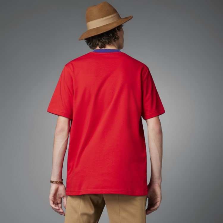 Camiseta Adidas Scarlet Adicolor 70s Grande Trevo