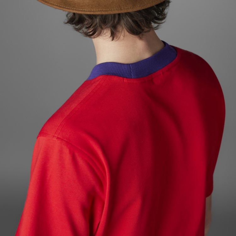 Camiseta Adidas Scarlet Adicolor 70s Grande Trevo