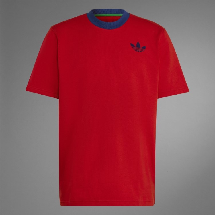 Camiseta Adidas Scarlet Adicolor 70s Grande Trevo
