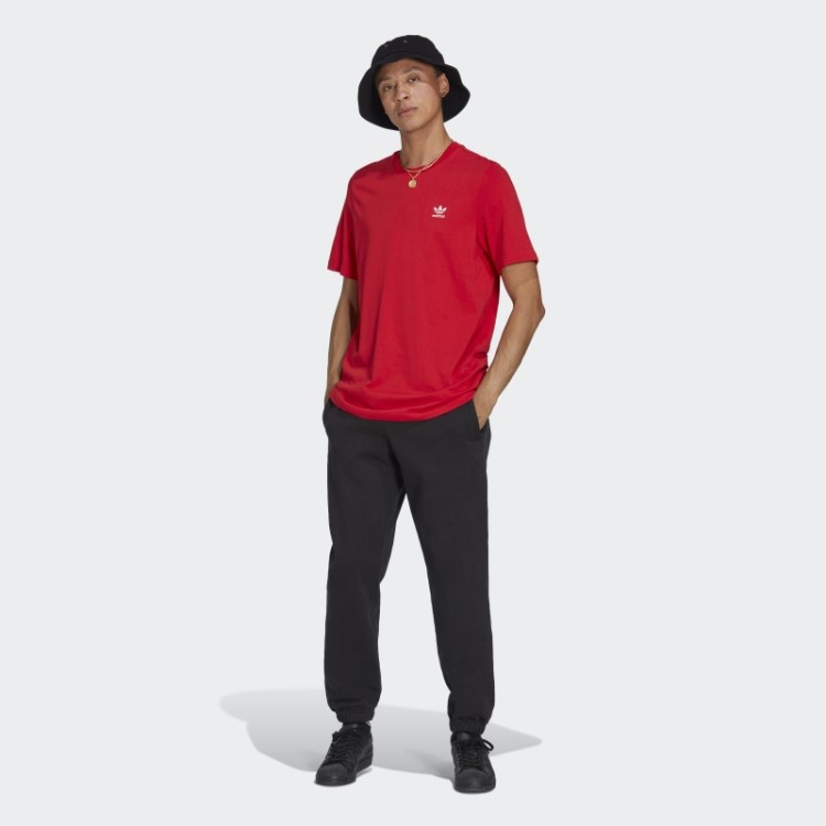 Camiseta Adidas Trefoil Essentials Escarlate