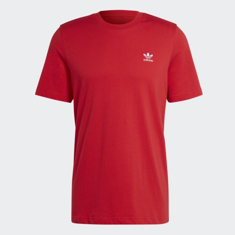 Camiseta Adidas Trefoil Essentials Escarlate