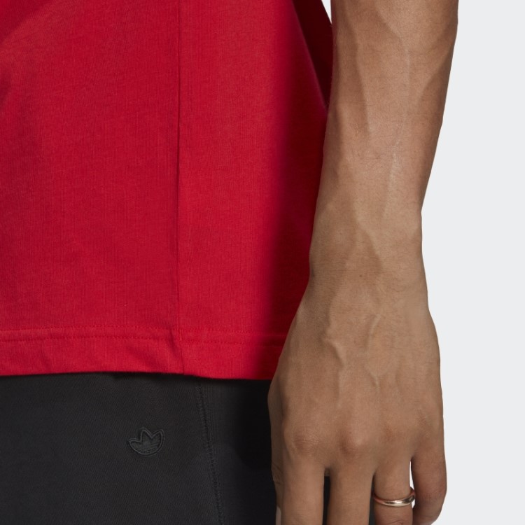 Camiseta Adidas Trefoil Essentials Escarlate