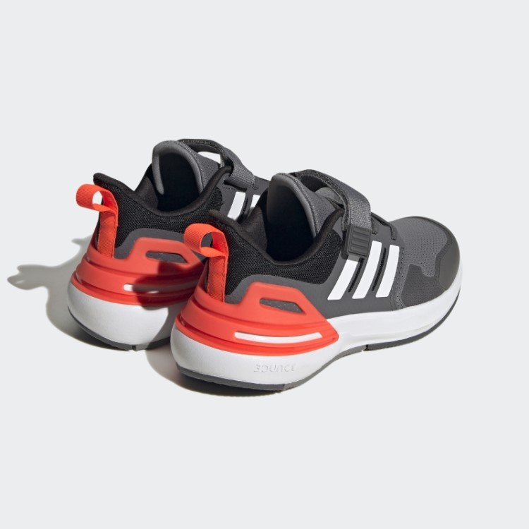 Sapatilha Rapidasport Bounce Elástica Com Tira Superior Em Renda Cinza Adidas