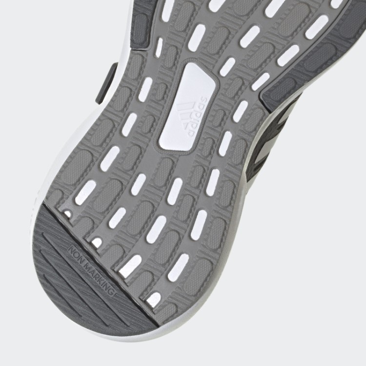Sapatilha Rapidasport Bounce Elástica Com Tira Superior Em Renda Cinza Adidas