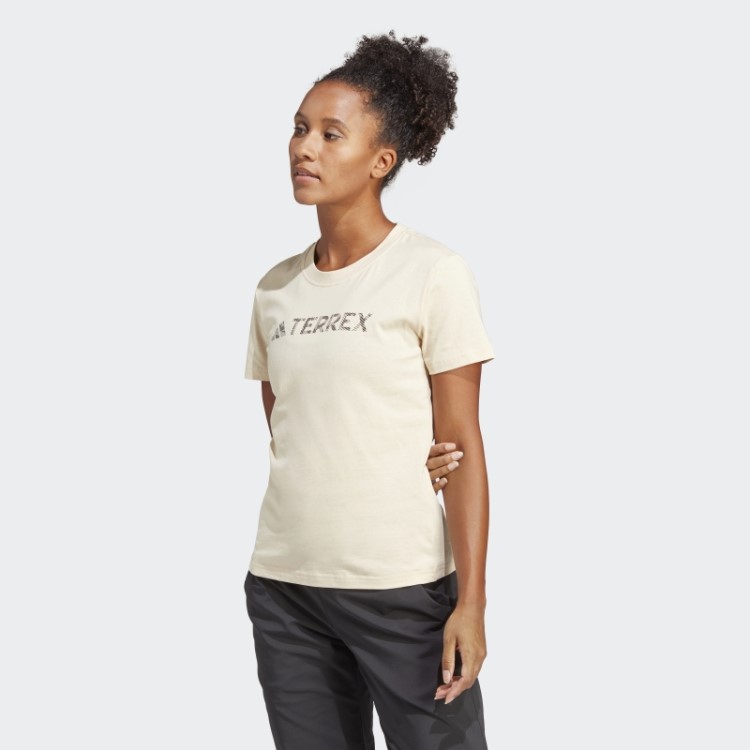 Camiseta Clássica Com Logo Adidas Sand Terrex