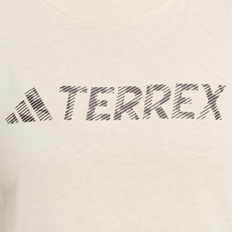 Camiseta Clássica Com Logo Adidas Sand Terrex