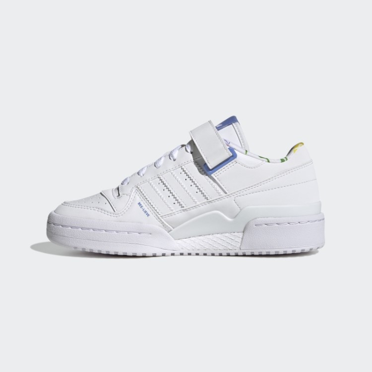 Sapato Baixo Verde Adidas Forum