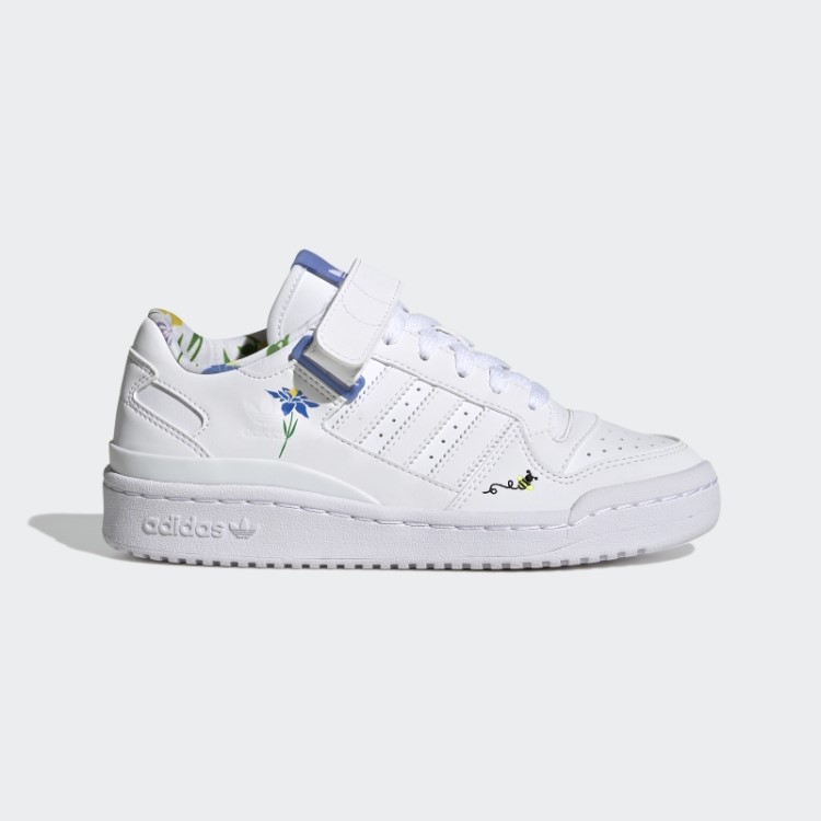 Sapato Baixo Adidas Forum Azul