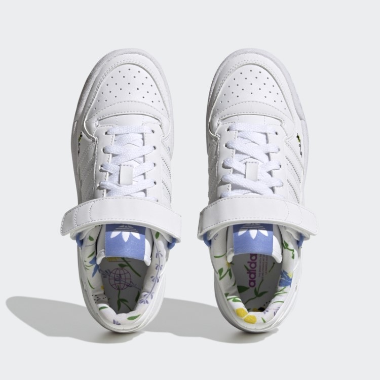 Sapato Baixo Adidas Forum Azul