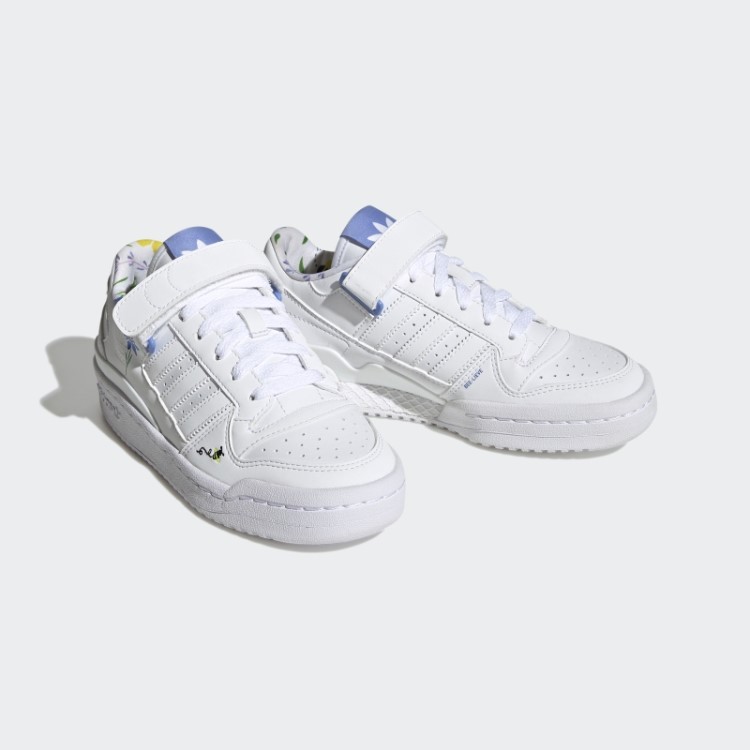 Sapato Baixo Adidas Forum Azul