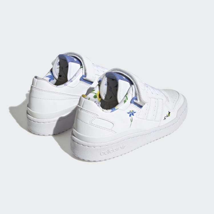 Sapato Baixo Adidas Forum Azul