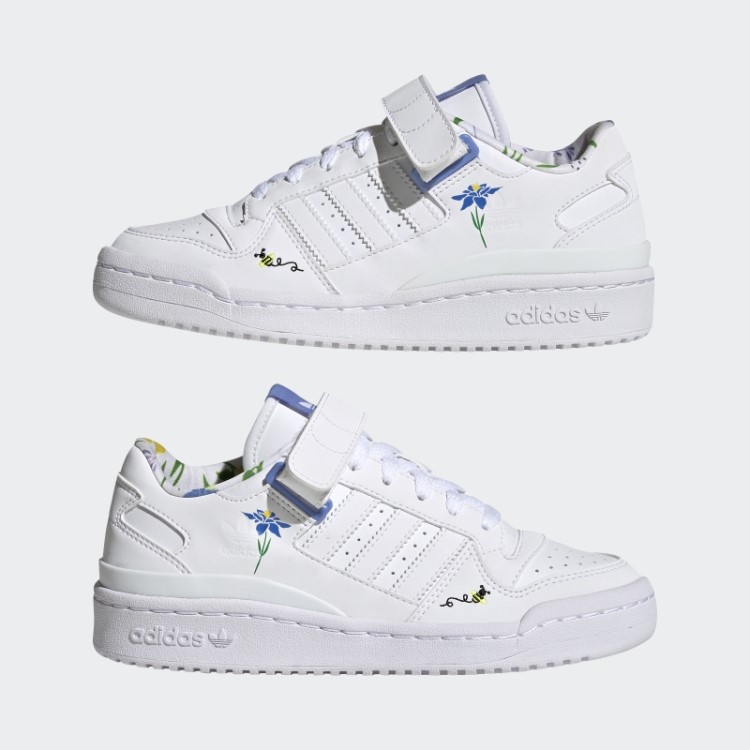 Sapato Baixo Adidas Forum Azul