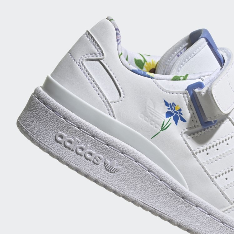 Sapato Baixo Adidas Forum Azul