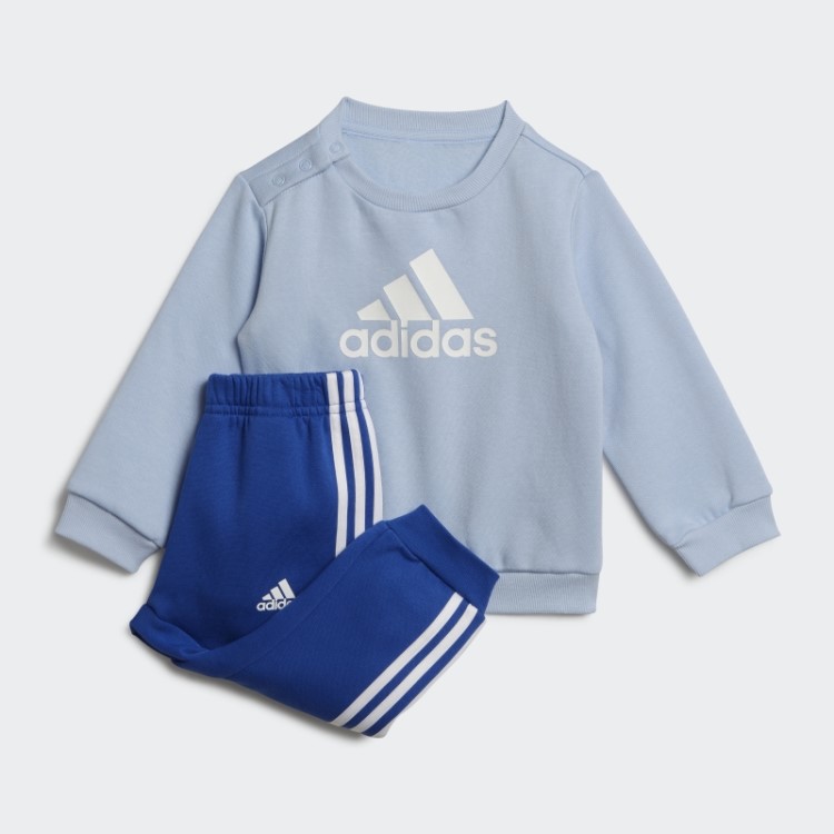 Distintivo Adidas Do Conjunto Esportivo Jogger Blue Dawn