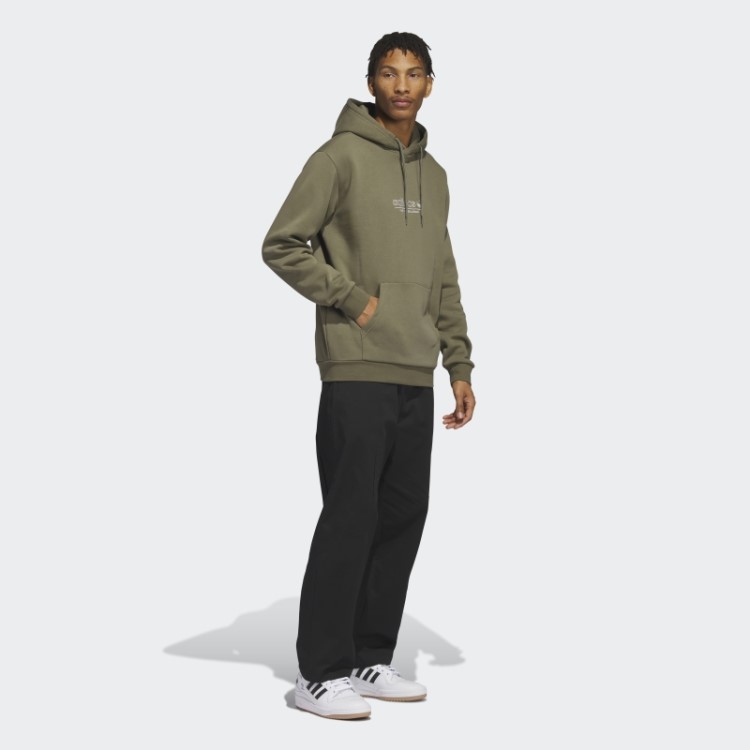 Moletom Com Capuz Adidas Olive 4.0 Strike Through (gênero Neutro)