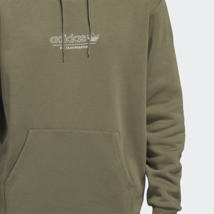 Moletom Com Capuz Adidas Olive 4.0 Strike Through (gênero Neutro)