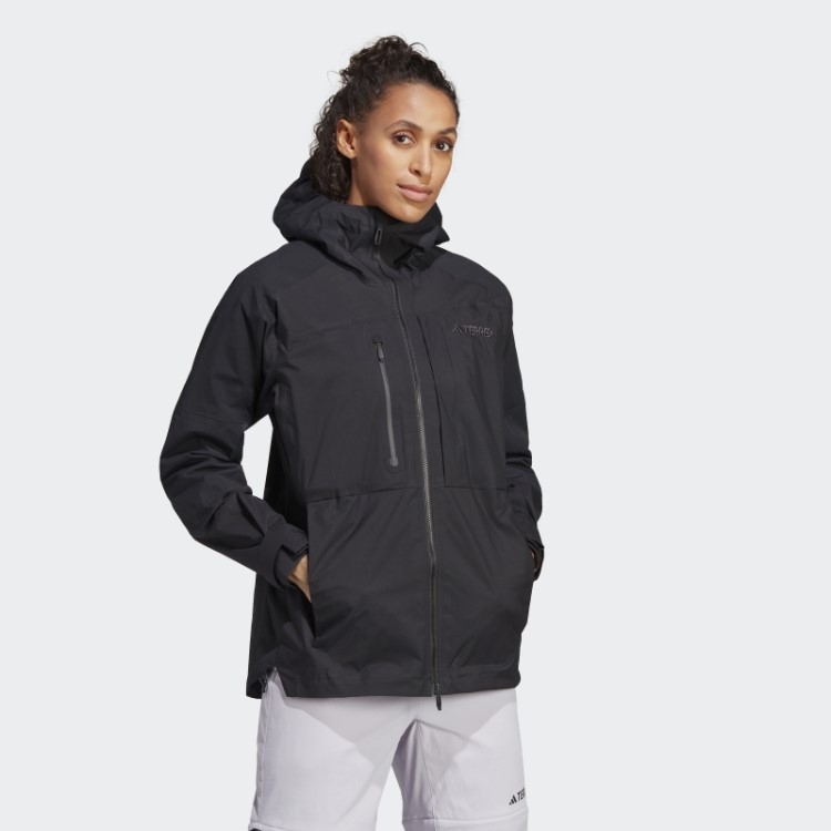 Jaqueta Preta Adidas Terrex Xploric Rain.rdy