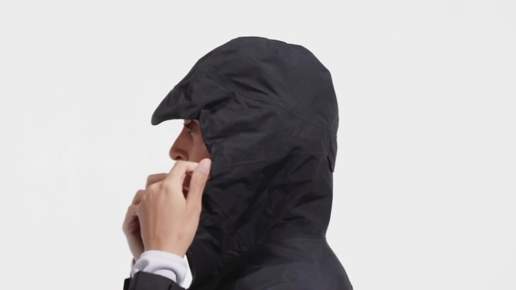 Jaqueta Preta Adidas Terrex Xploric Rain.rdy