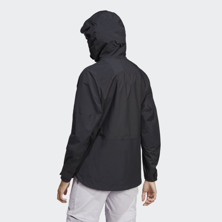 Jaqueta Preta Adidas Terrex Xploric Rain.rdy