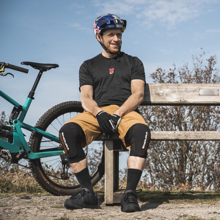 Camiseta Preta Adidas Five Ten Bike Trailx