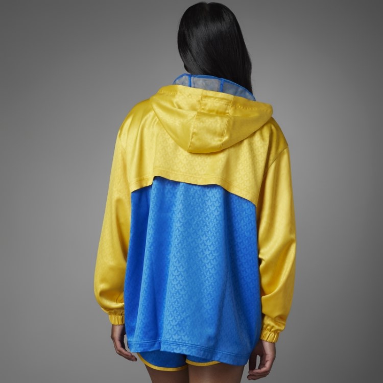 Adidas Adicolor Heritage Now Colorblock Blusão Blue Bird