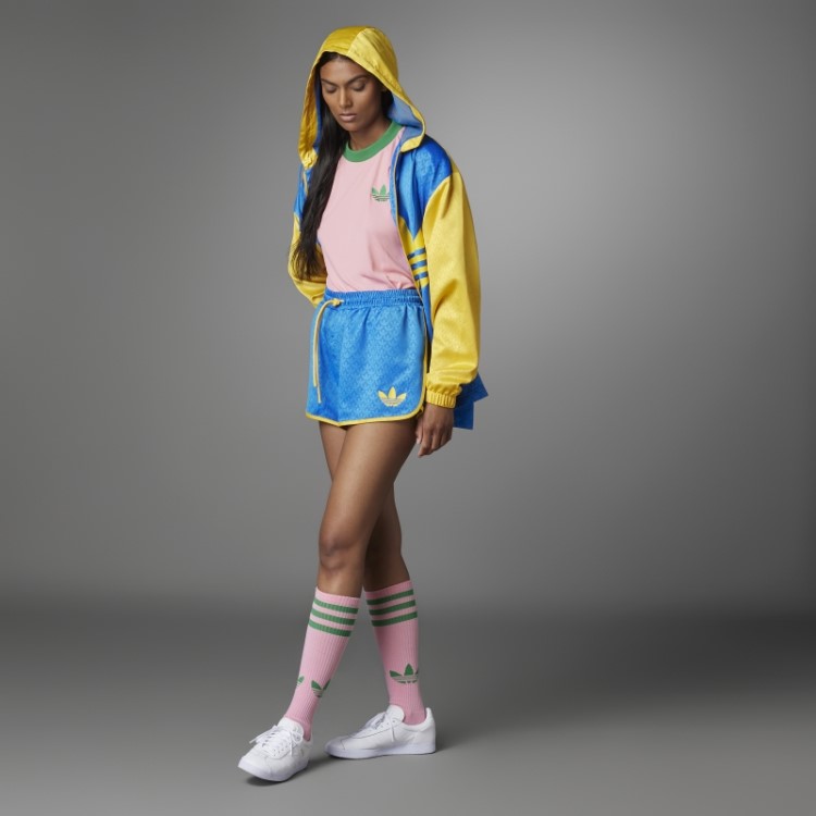 Adidas Adicolor Heritage Now Colorblock Blusão Blue Bird