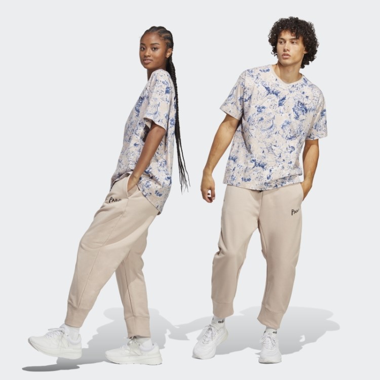 Calça Taupe Adidas X Parley 7/8 (gênero Neutro) Moda