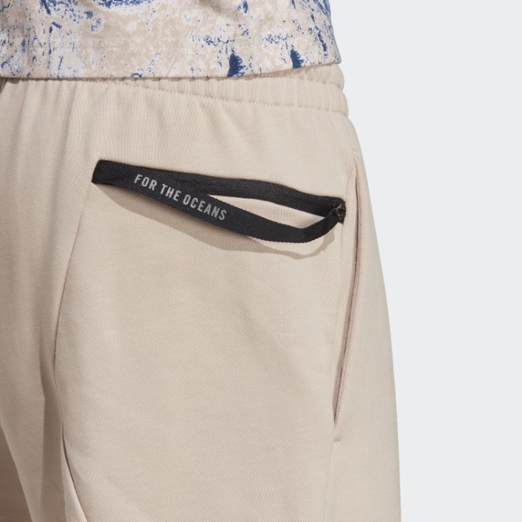 Calça Taupe Adidas X Parley 7/8 (gênero Neutro) Moda