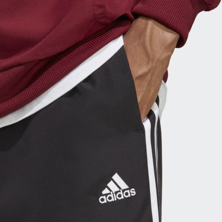 Fato De Treino Tecido Com As 3 Riscas Vermelho Adidas