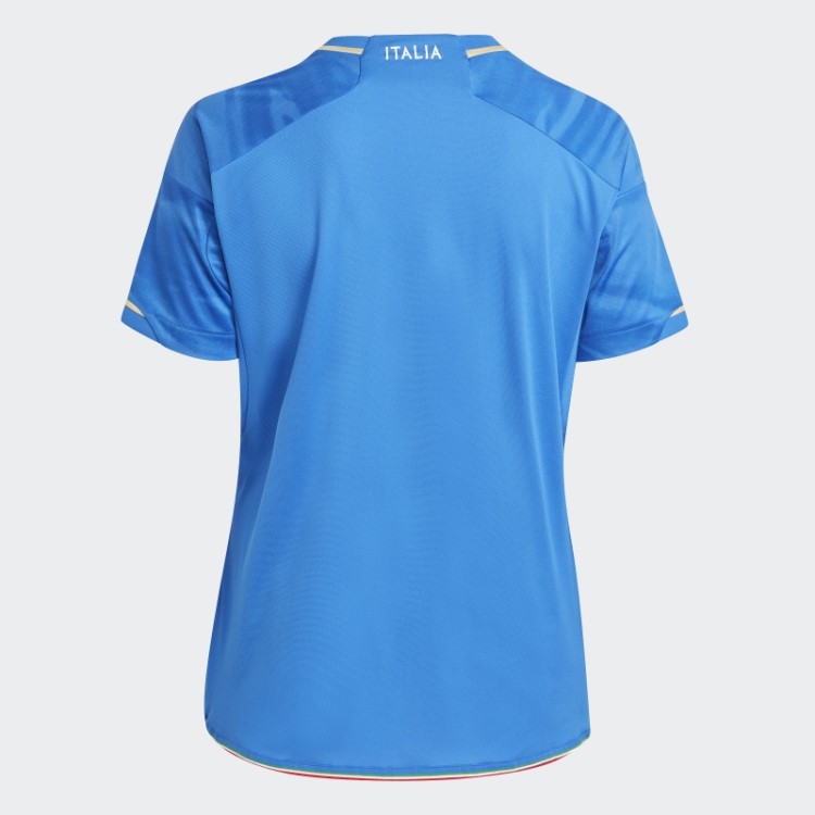 Camisa Azul Adidas Italia 23 (tamanho Grande)
