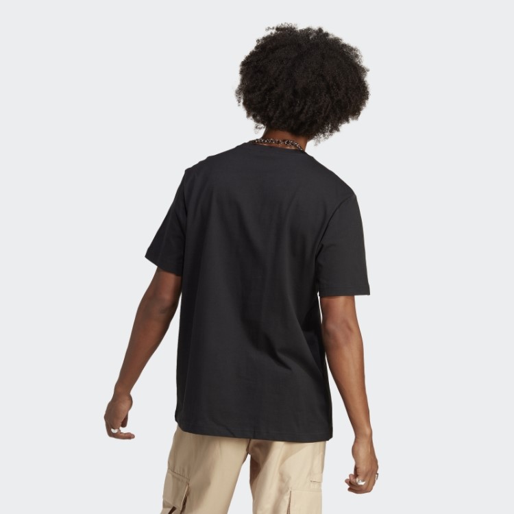 Camiseta Adidas Adventure Mountain Front Hot Black