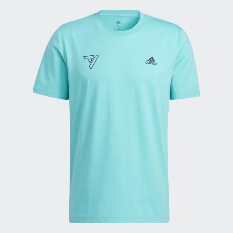 Camiseta Mint Rush Adidas Trae Mais Duvidosa