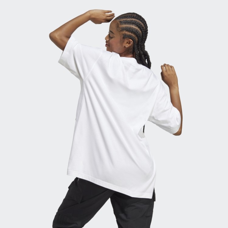 Adidas Dance Oversized Camiseta Branca
