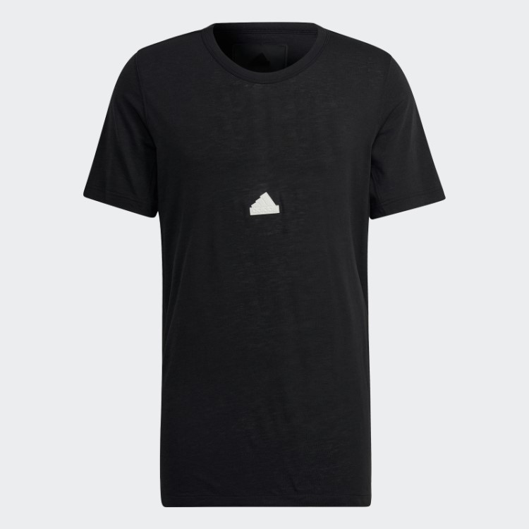 Elegante Camiseta Adidas Preta