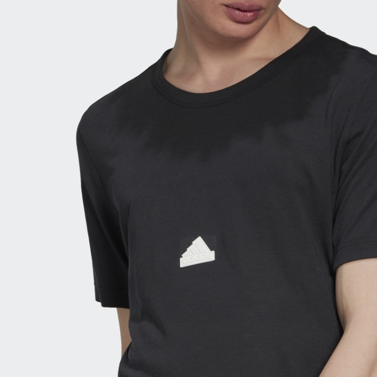 Elegante Camiseta Adidas Preta