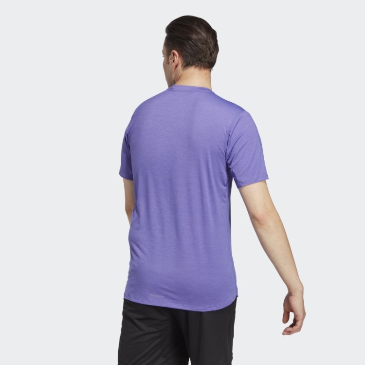 Adidas Purple Rush Projetada Para Treinar Aeroready Hiit Camiseta De Treino Com Mudança De Cor