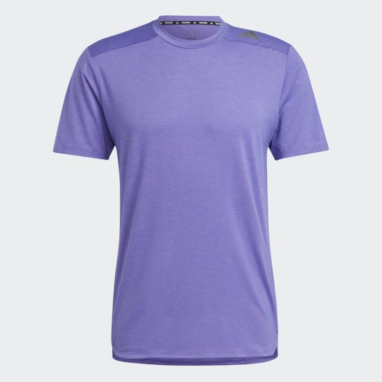 Adidas Purple Rush Projetada Para Treinar Aeroready Hiit Camiseta De Treino Com Mudança De Cor