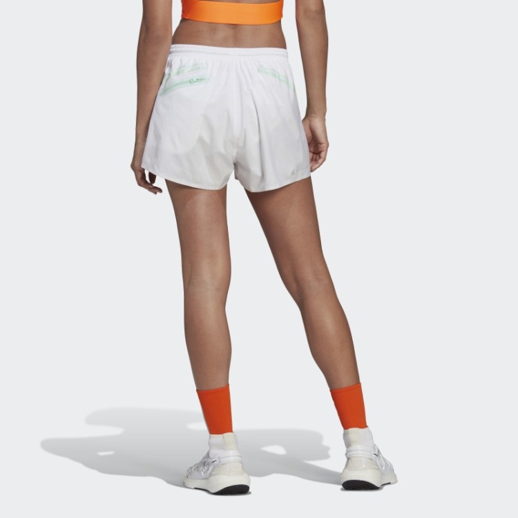 Bermuda De Corrida Adidas By Stella Mccartney Truepace Branca