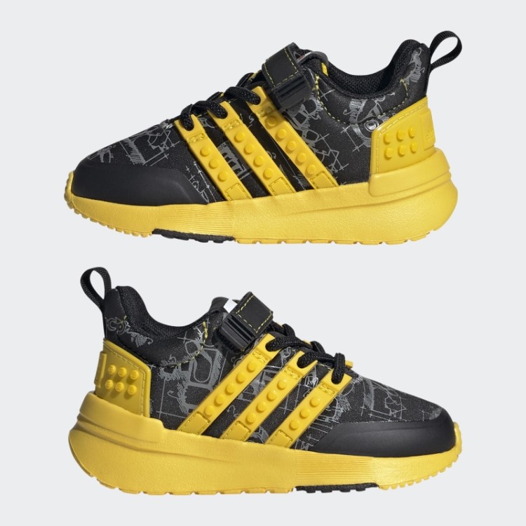 Tênis Preto Adidas X Lego Racer Tr Moda