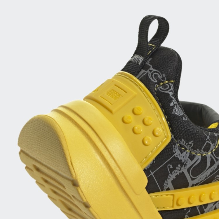 Tênis Preto Adidas X Lego Racer Tr Moda
