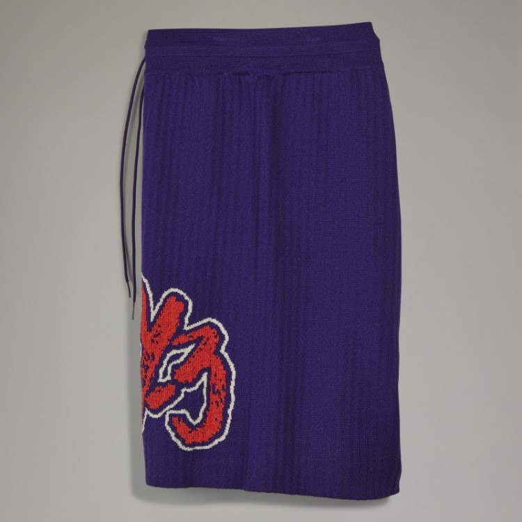 Shorts De Tricô Com Logo Y-3 Adidas Fashion