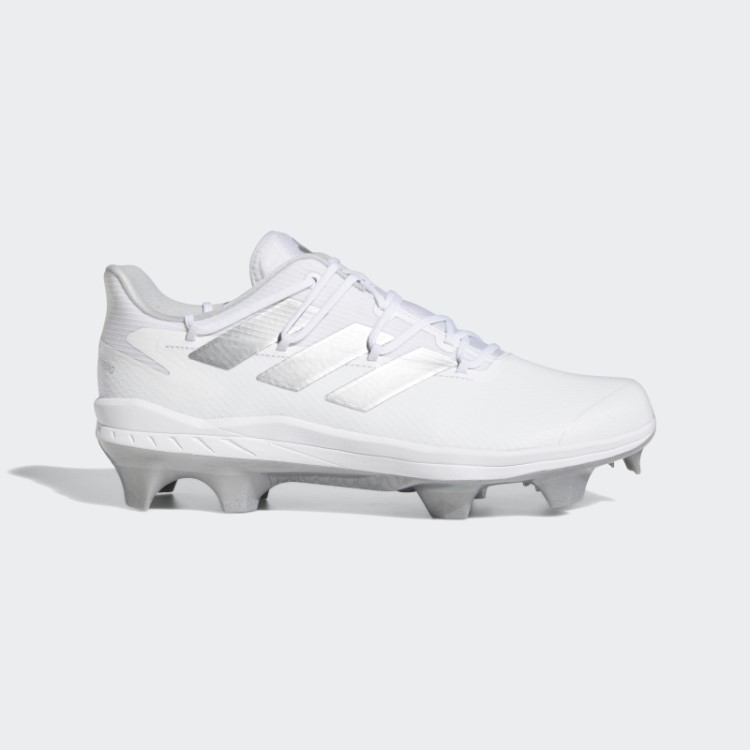 Chuteira Branca Adidas Adizero Afterburner 8 Pro Tpu