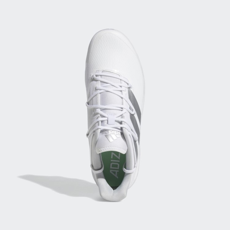 Chuteira Branca Adidas Adizero Afterburner 8 Pro Tpu