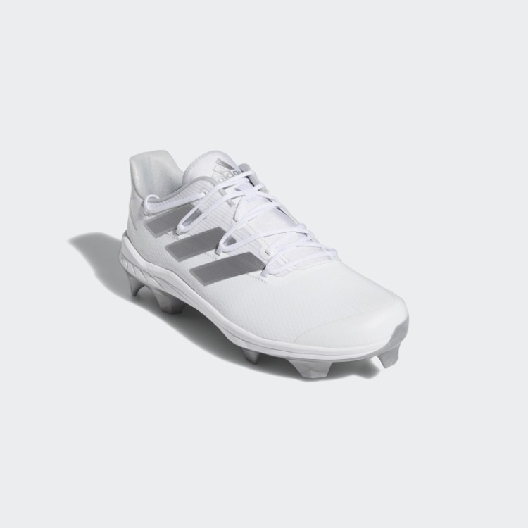 Chuteira Branca Adidas Adizero Afterburner 8 Pro Tpu