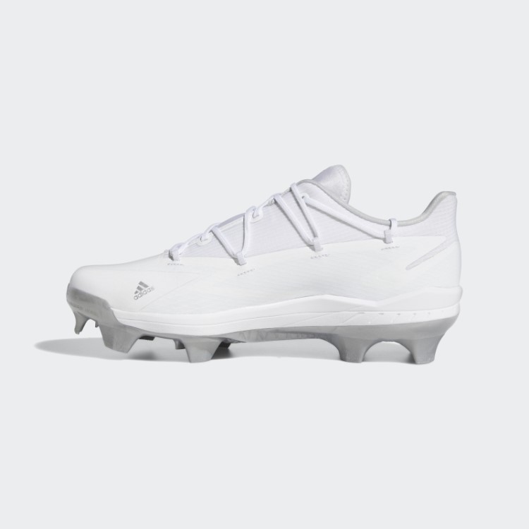 Chuteira Branca Adidas Adizero Afterburner 8 Pro Tpu