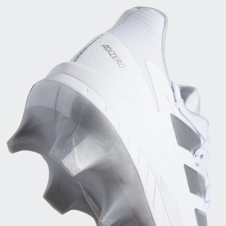 Chuteira Branca Adidas Adizero Afterburner 8 Pro Tpu