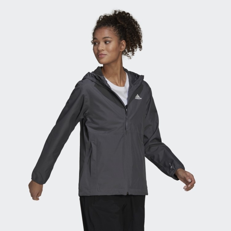 Essentials Jaqueta Rain.rdy Adidas Cinza